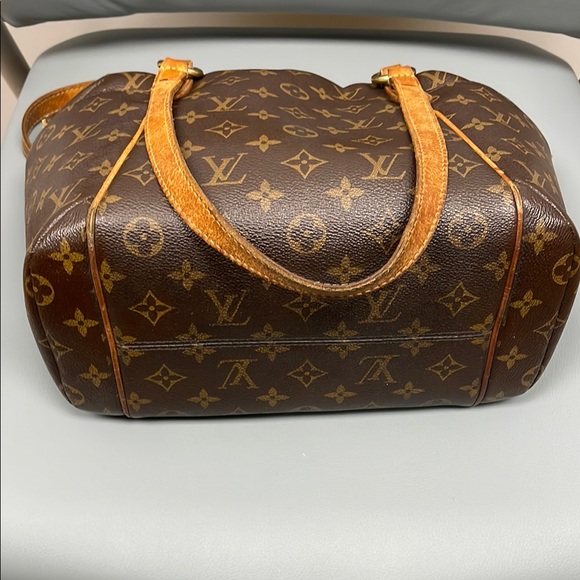 Louis Vuitton Brown Monogram Tote - Picture 4 of 7
